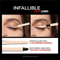 L’Oréal Paris Infallible Grip: tono Nude Brillante para looks neutros y sofisticados.