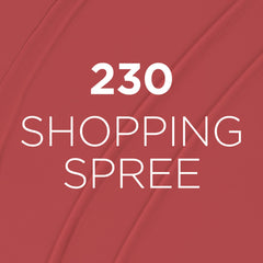 Acabado mate duradero en tono Shopping Spree 230 para look versátil