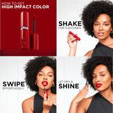 L’Oréal Paris Infallible Lacque Resistance, labios sin transferencia para uso diario cómodo.