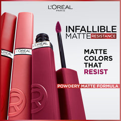 L'Oréal Paris Infallible con aplicador preciso para delinear labios con acabado mate.
