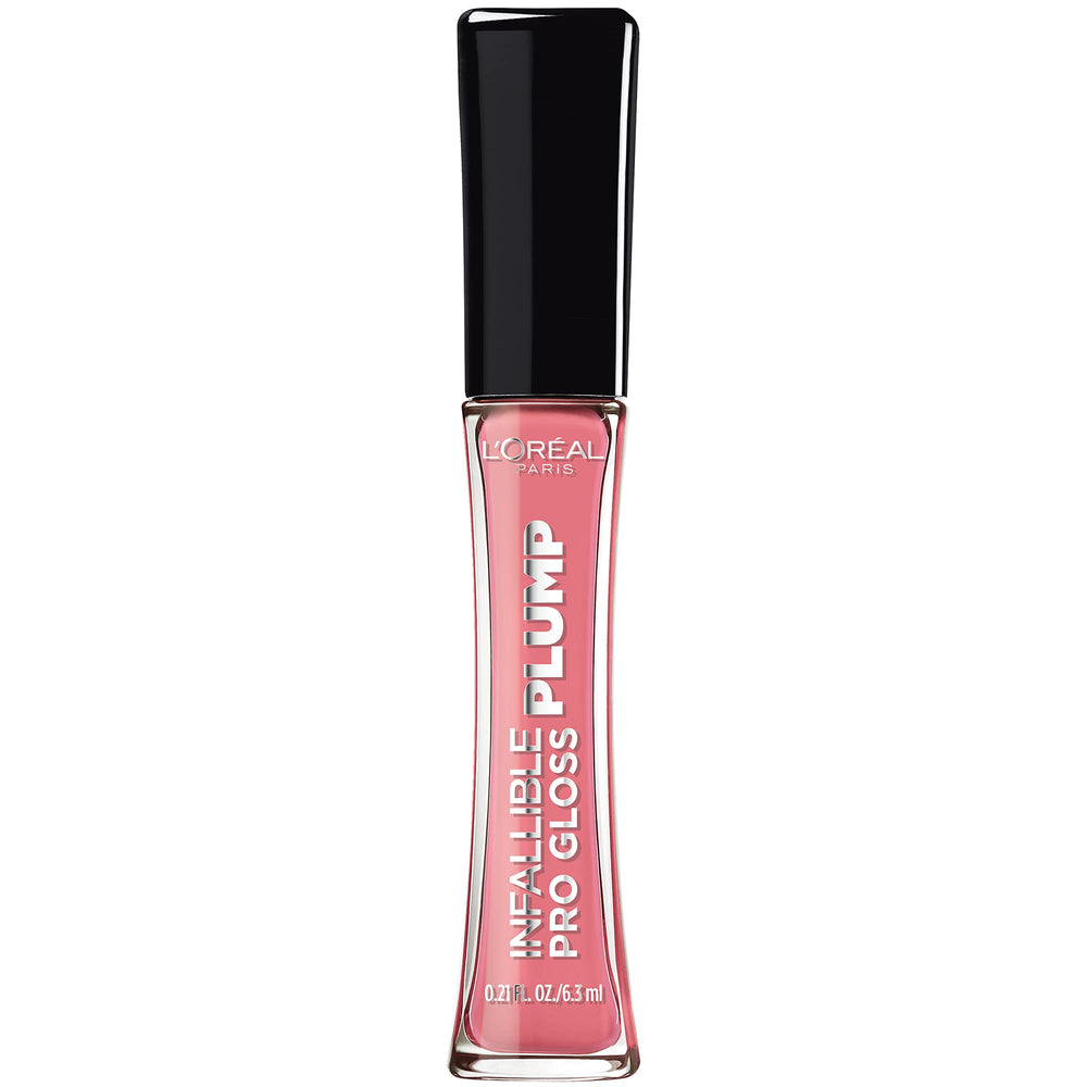 L'Oreal Paris Infallible Pro Gloss Plump con empaque compacto para retoques rápidos