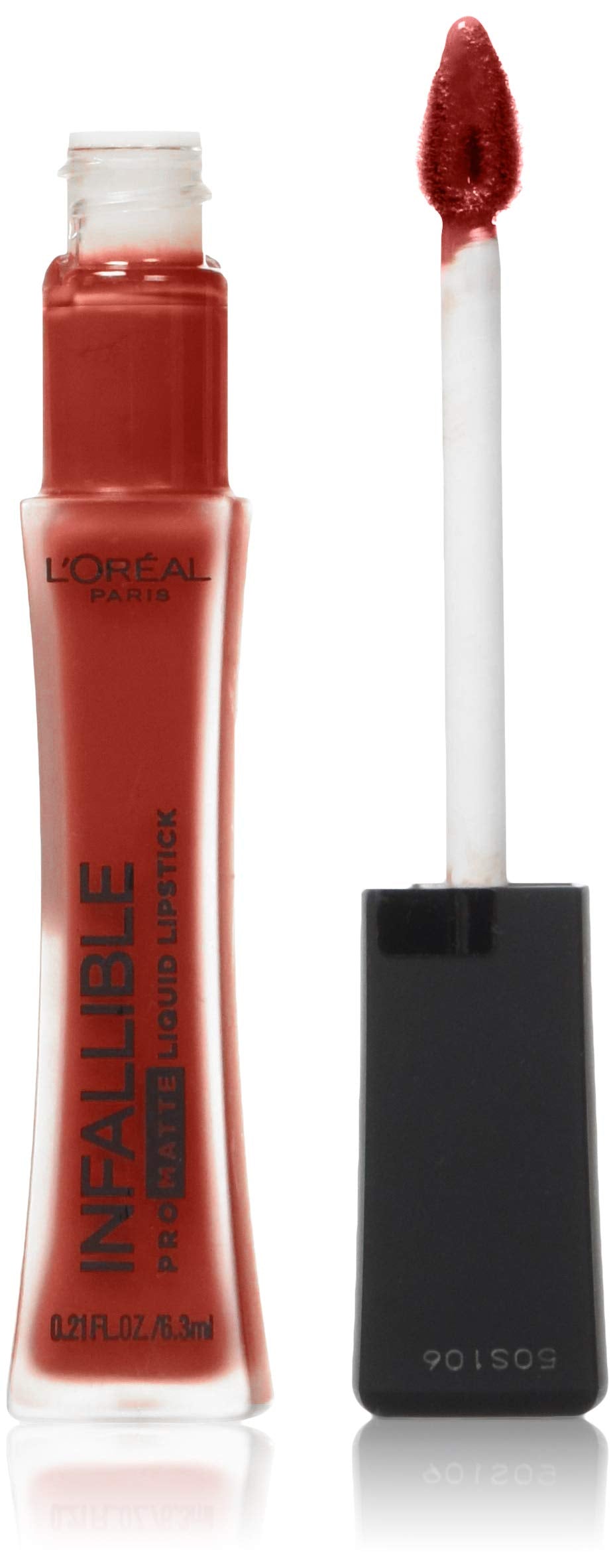 L’Oréal Paris Infallible Pro-Matte labial líquido Mezclado con aplicador-modelador para definir labios con precisión