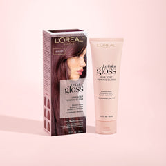 L’Oréal Paris Le Color One Step Toning Gloss aplicación en la ducha para cabello cobrizo brillante
