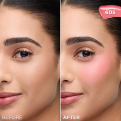 L’Oréal Paris Lumi Le Liquid Blush nude rosado para aspecto natural.