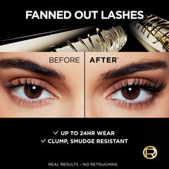 L’Oréal Paris Panorama Mascara: cepillo multinivel que captura cada pestaña desde la raíz.