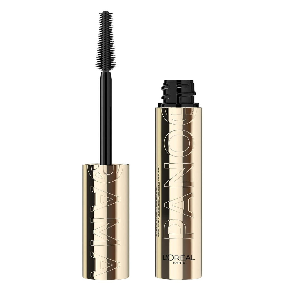 L'Oreal Paris Panorama Mascara con efecto panorámico para pestañas más abiertas y definidas.