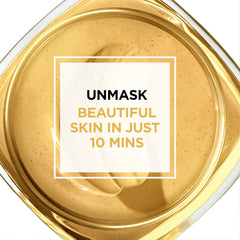 L'Oreal Paris Pure Clay con Yuzu, limpieza profunda que elimina impurezas visibles.