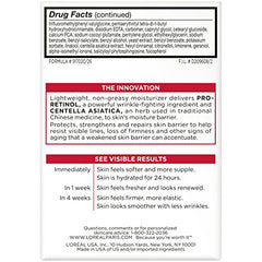 L’Oréal Paris Revitalift aplicación suave; cuidado facial diario para revitalizar la piel.