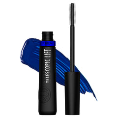 L'Oreal Paris Telescopic Lift mascara brush closeup with lift-enhancing double hooks.