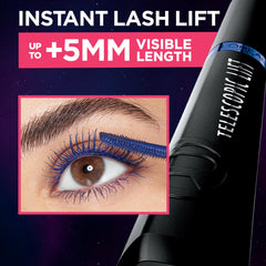 L'Oreal Paris Telescopic Lift lashes showing added length and volume.