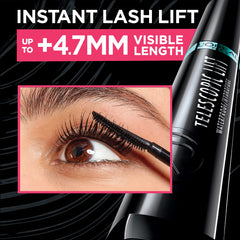 L'Oreal Paris Telescopic Lift: fórmula resistente al agua para mayor duración.