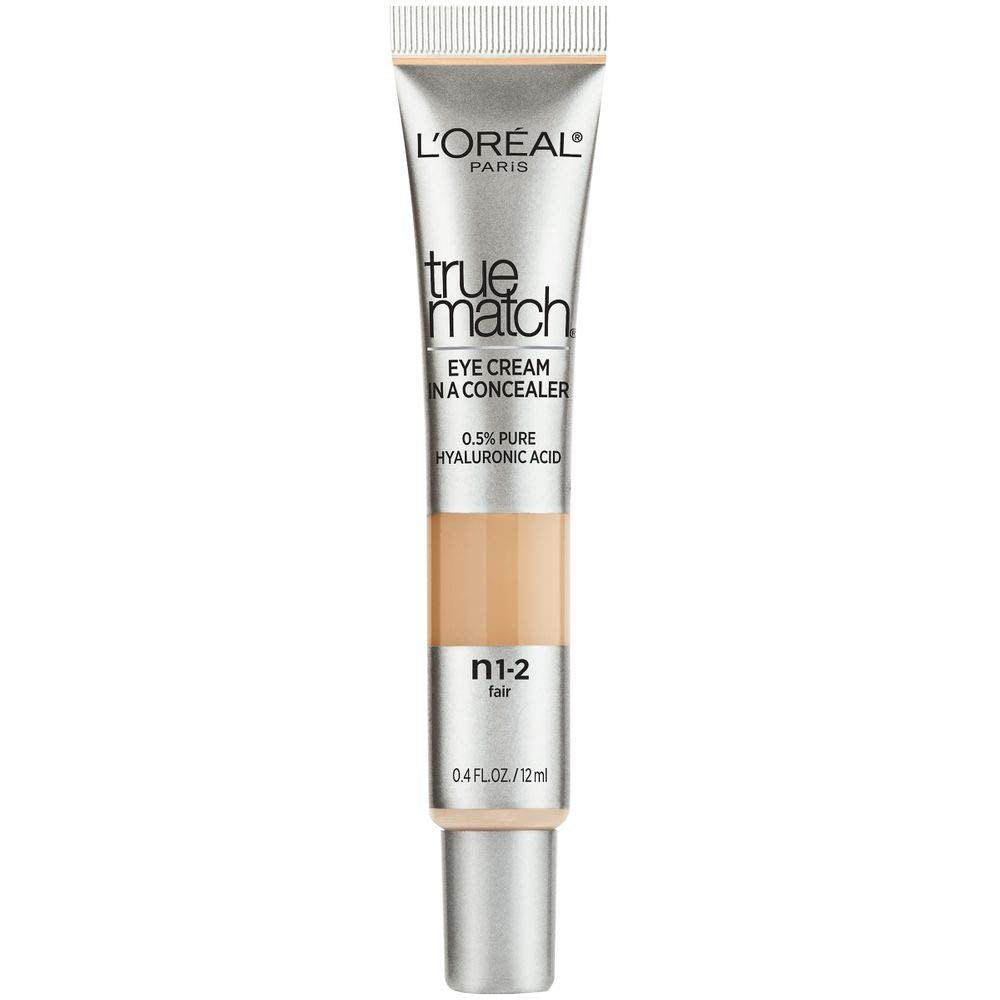 L'Oreal Paris True Match Contorno de ojos, aplicación suave para un look natural