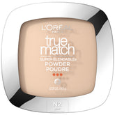 L’Oréal Paris True Match Polvo N2 Light: empaque variado para retoques en cualquier lugar.