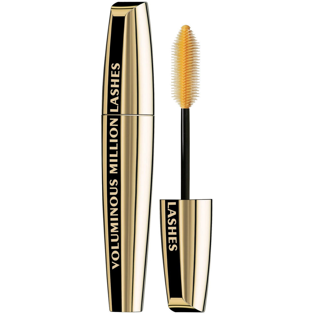 L’Oréal Paris Voluminous Million Lashes Mascara – aplicación suave para definición y volumen instantáneo.