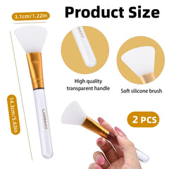 LORMAY Jelly Brush no absorbe sueros, maximizando cada gota para tu rutina