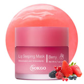 Loske mascarilla labial dormir: empaque práctico para cuidado nocturno e hidratación.