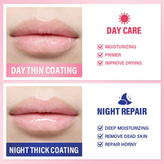 Textura cremosa de la mascarilla labial Loske para hidratación suave