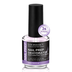 LOUINSTIC deshidratante sin ácido en botella de 15 ml para uñas.