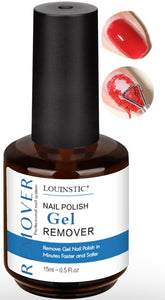Louinstic Gel Remover botella de 15 ml, eliminación rápida en casa