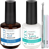 Louinstic kit-remover-esmalte-gel: eliminación rápida y suave del gel sin dañar uñas
