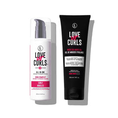 Love Ur Curls crema multiuso para rizos, definición suave y hidratación.