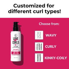 Aceite de moringa y manteca de karité en Love Ur Curls nutriendo rizos