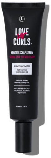 Love Ur Curls Serum con aplicador integrado para aplicación precisa y limpia.