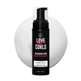 Love Ur Curls Volumizing Foam bottle for lightweight curl volume and bounce
