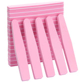 LoveBB lima de uñas rosa de 20 piezas, grano 100-180, para uñas naturales y acrílicas.