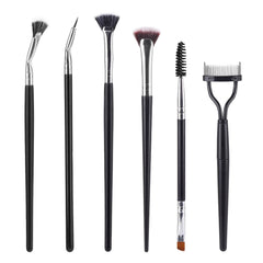 LoveBB set de cepillos para pestañas y cejas, kit de 6 piezas para retoques