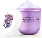 LOVERY crema corporal Lavanda Lila en bote para hidratación diaria.