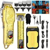 Cortapelos profesional LQT para hombres con set completo para casa