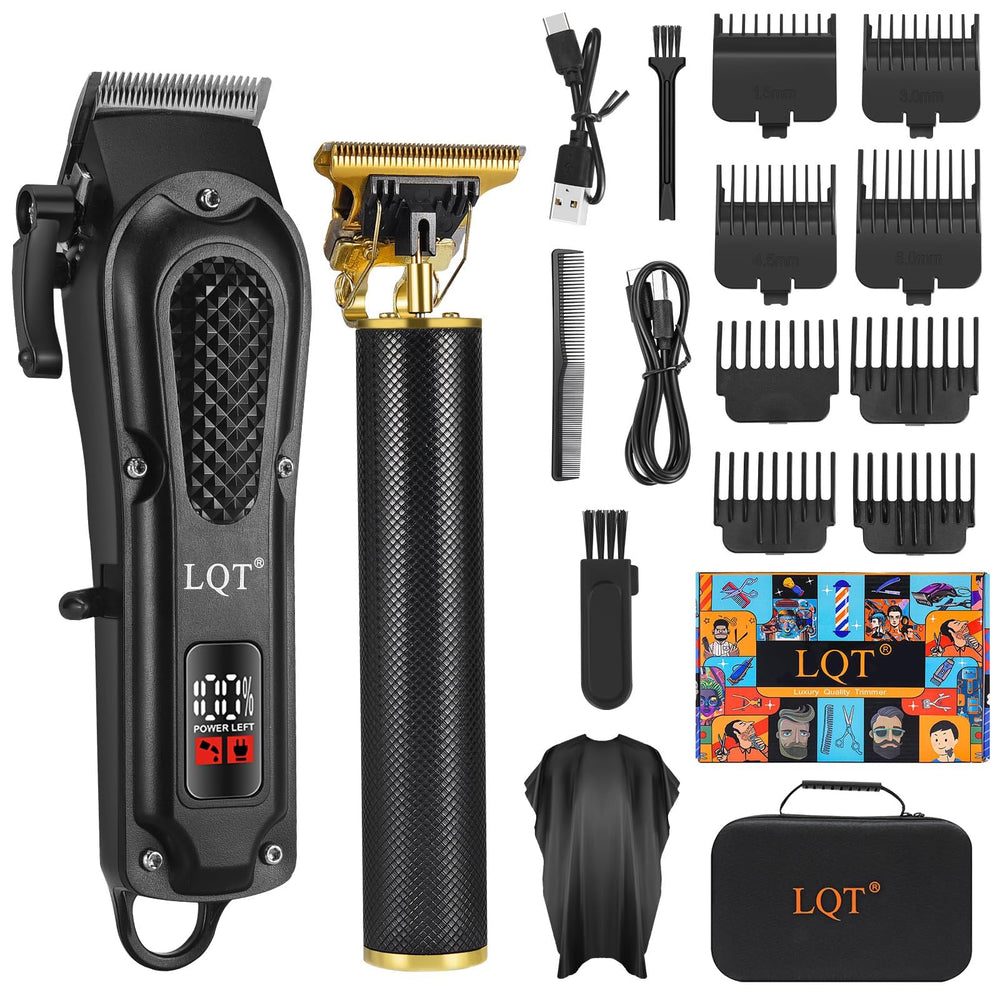 Tondeuse LQT Pro Homme avec affichage DEL et rappel de lubrification.
