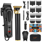 Tondeuse LQT Pro Homme avec affichage DEL et rappel de lubrification.