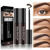 LSxia gel tatuaje cejas marrón: color duradero y natural para cejas definidas.