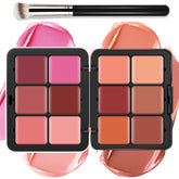 Paleta LSxia crema 12 colores para un look natural y versátil.