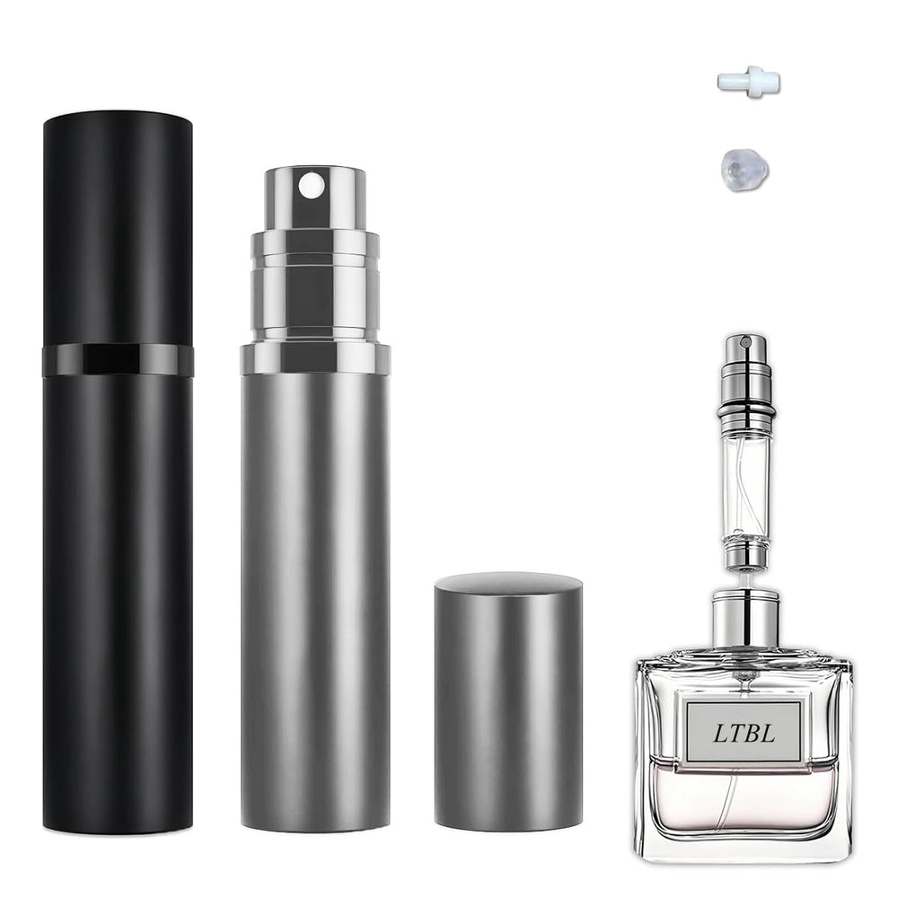 LTBL botellas de viaje para perfume, dos unidades compactas para portar