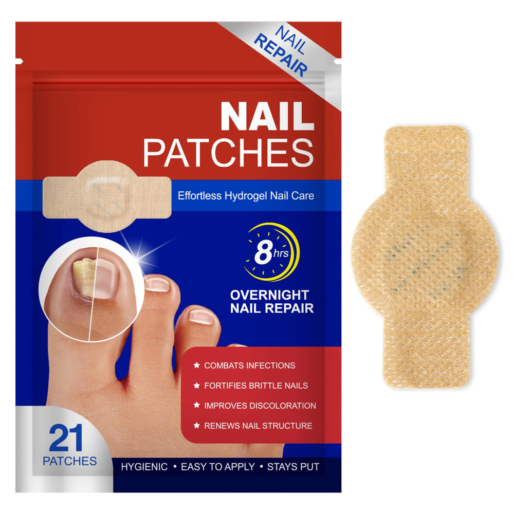 LTQXGT envase de parches para uñas, inicio fácil del tratamiento
