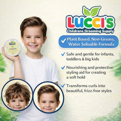 Lucci’s Gel Enfant – Application facile sur les mèches, coiffage rapide avant l’école.