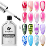 Luckyfairy Blooming Gel en bote ofrece claridad duradera para uñas