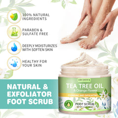 LUCOTIYA: exfoliante para pies suave que elimina la aspereza