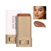 Lulesi Beauty Balm Serum aplicada en barra para hidratación suave y uniforme.