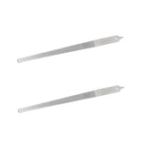 Lulong lima uñas con polvo de diamante para acabado suave.