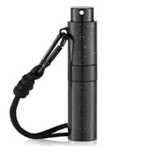 Frasco de perfume de viaje Lulupack con atomizador recargable para llevar.