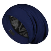 Gorra LULUSILK de seda morera para dormir, protege el cabello durante la noche.