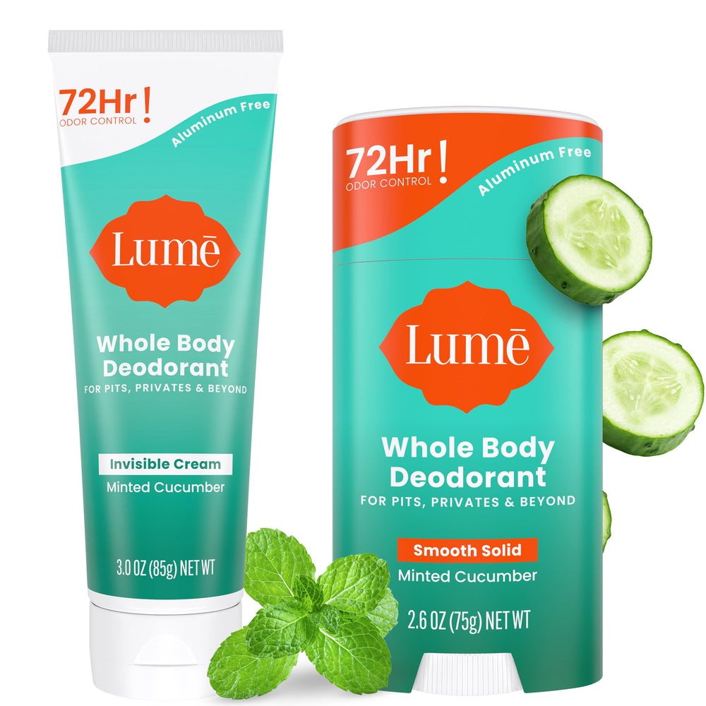 Lume crema invisible pepino menta para control de odor diario