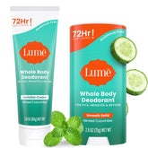 Lume crema invisible pepino menta para control de odor diario