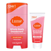 Lume crema invisible Peonia Rosa en tubo mini, frescura duradera para todo el cuerpo.