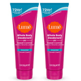 Lume desodorante corporal sin bicarbonato en botella, control de olor duradero