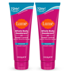 Lume desodorante corporal sin bicarbonato en botella, control de olor duradero